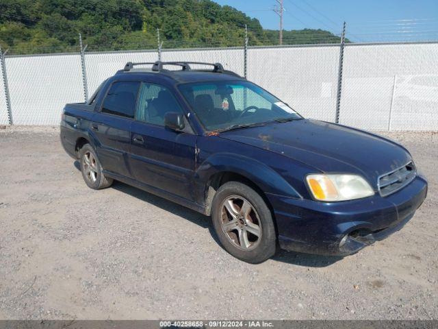  Salvage Subaru Baja