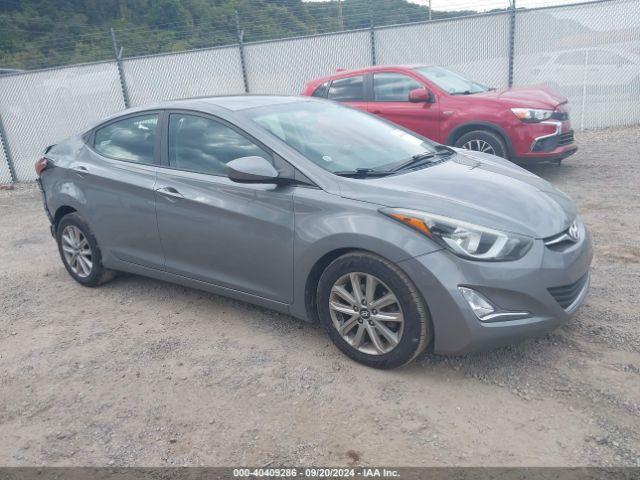  Salvage Hyundai ELANTRA