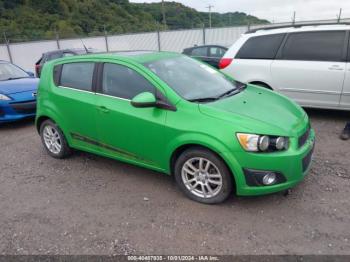  Salvage Chevrolet Sonic