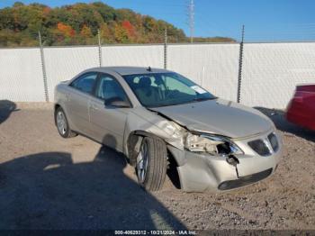  Salvage Pontiac G6