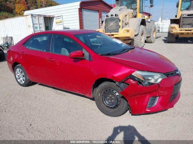  Salvage Toyota Corolla