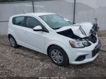  Salvage Chevrolet Sonic