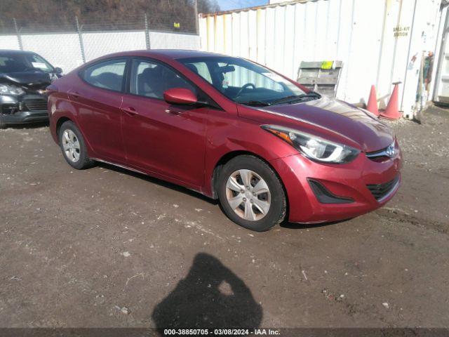  Salvage Hyundai ELANTRA