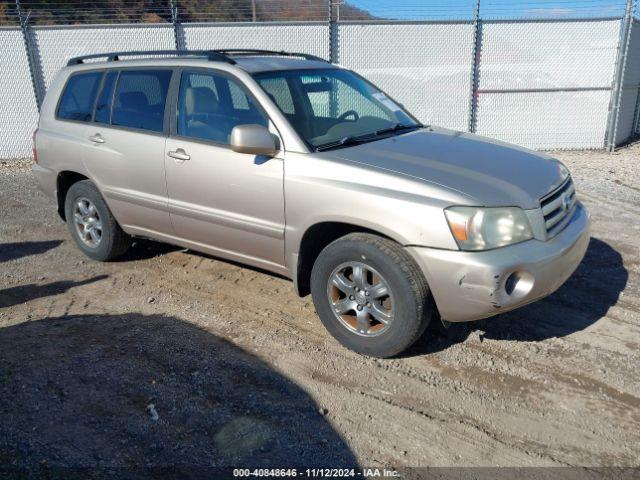  Salvage Toyota Highlander