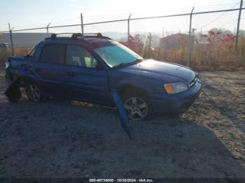  Salvage Subaru Baja