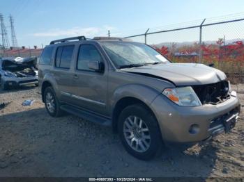  Salvage Nissan Pathfinder