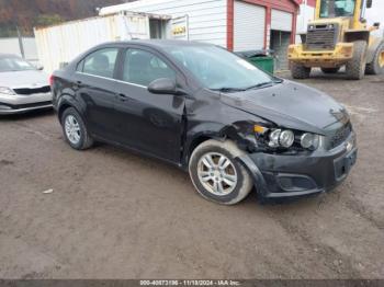  Salvage Chevrolet Sonic