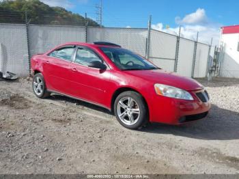  Salvage Pontiac G6