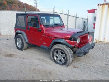  Salvage Jeep Wrangler