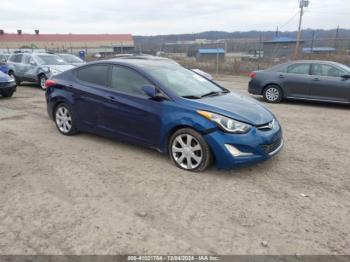  Salvage Hyundai ELANTRA