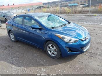  Salvage Hyundai ELANTRA