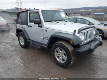  Salvage Jeep Wrangler