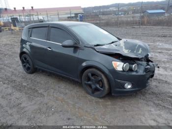  Salvage Chevrolet Sonic