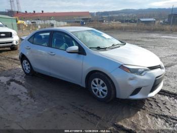  Salvage Toyota Corolla