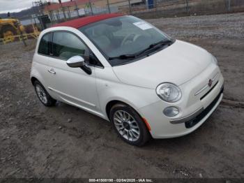  Salvage FIAT 500c