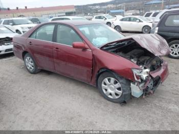  Salvage Toyota Camry