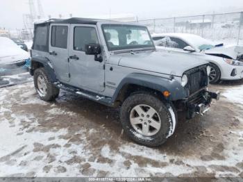  Salvage Jeep Wrangler