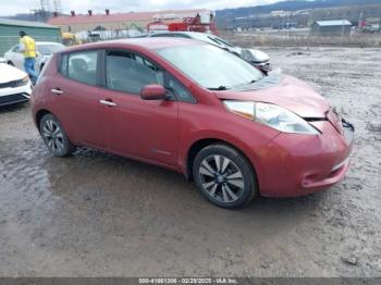  Salvage Nissan LEAF