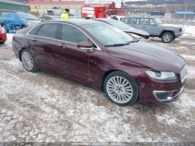  Salvage Lincoln MKZ Hybrid