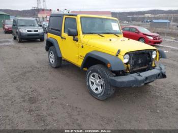  Salvage Jeep Wrangler