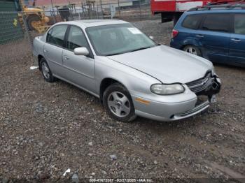  Salvage Chevrolet Malibu