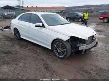  Salvage Mercedes-Benz E-Class