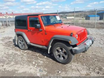 Salvage Jeep Wrangler