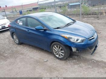  Salvage Hyundai ELANTRA