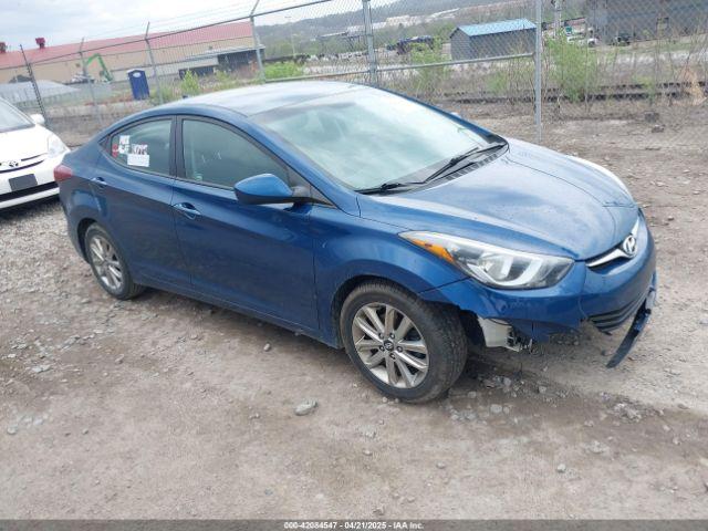  Salvage Hyundai ELANTRA