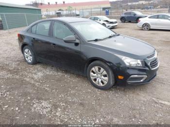  Salvage Chevrolet Cruze