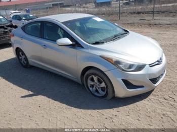  Salvage Hyundai ELANTRA