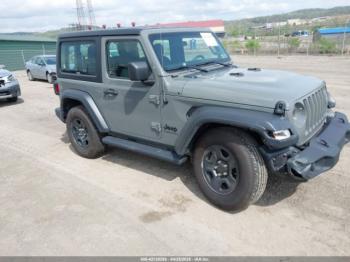  Salvage Jeep Wrangler