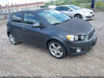  Salvage Chevrolet Sonic