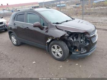  Salvage Chevrolet Trax