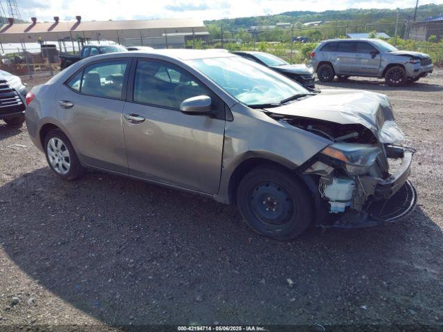  Salvage Toyota Corolla