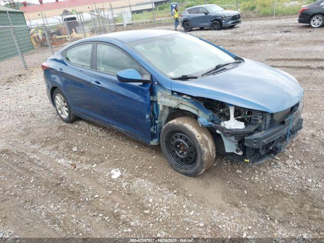  Salvage Hyundai ELANTRA