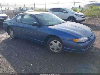  Salvage Chevrolet Monte Carlo