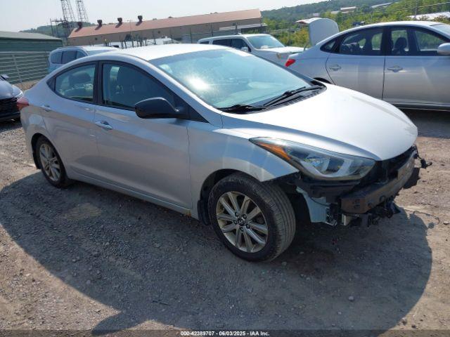  Salvage Hyundai ELANTRA