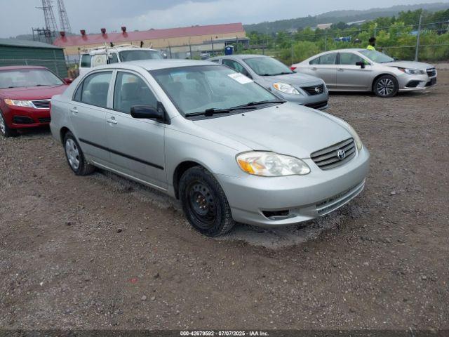  Salvage Toyota Corolla