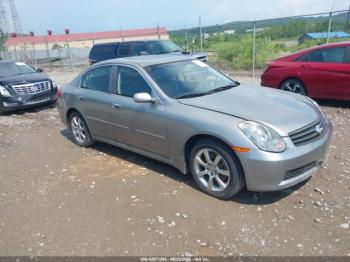  Salvage INFINITI G35x