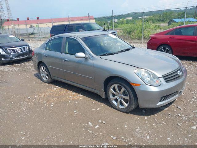  Salvage INFINITI G35x