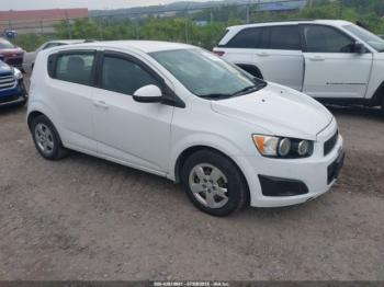  Salvage Chevrolet Sonic