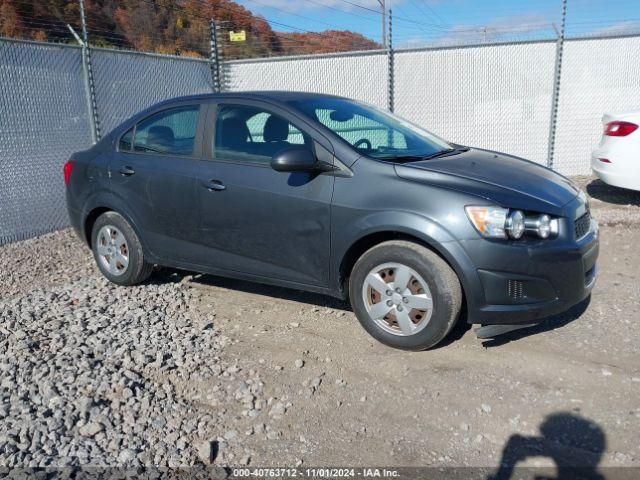  Salvage Chevrolet Sonic
