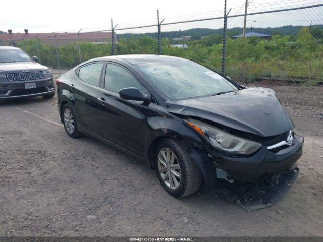 Salvage Hyundai ELANTRA