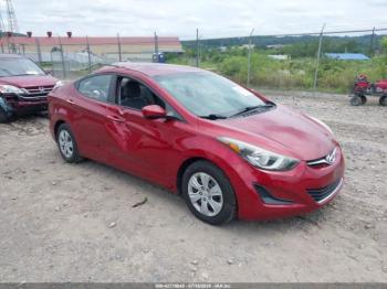 Salvage Hyundai ELANTRA