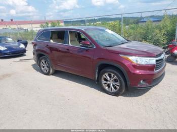  Salvage Toyota Highlander