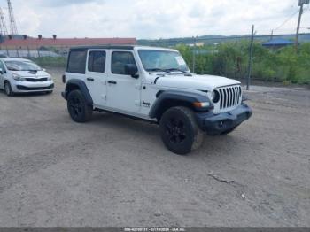  Salvage Jeep Wrangler