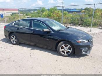  Salvage Chevrolet Malibu