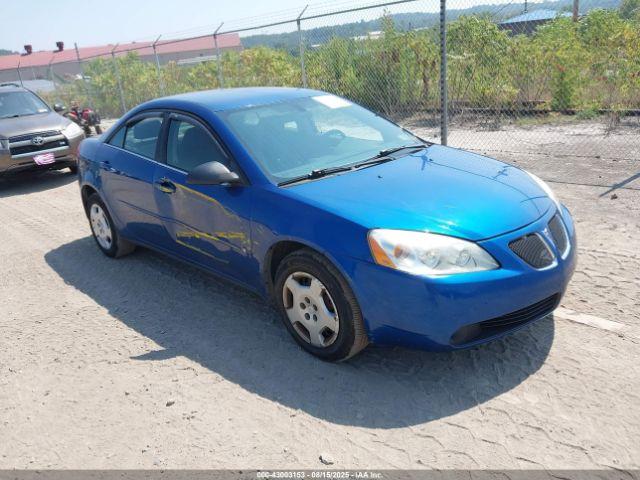  Salvage Pontiac G6