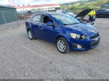  Salvage Chevrolet Sonic
